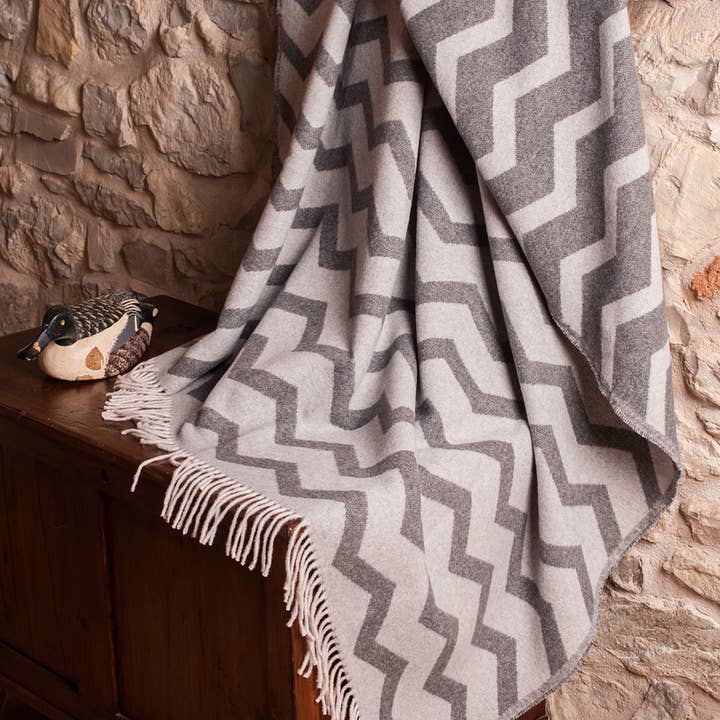 Beat Collection by Lanificio Idealtex Srl - Wholesale Throw Blanket - Agnes7