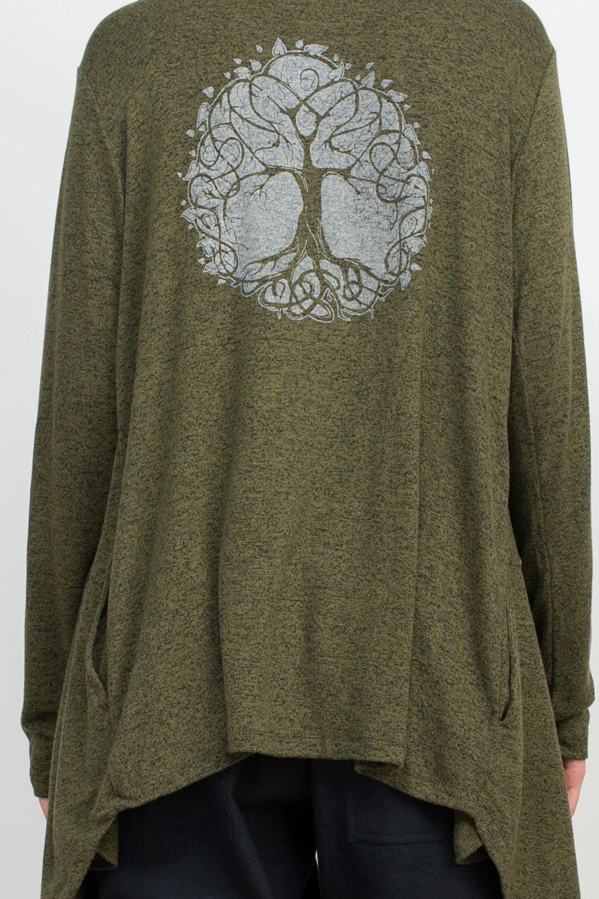 Lakhays Collection Inc. - Wholesale Cardigan - Women's - Women's Boho Beats Waterfall Soft Winter Cardigan12