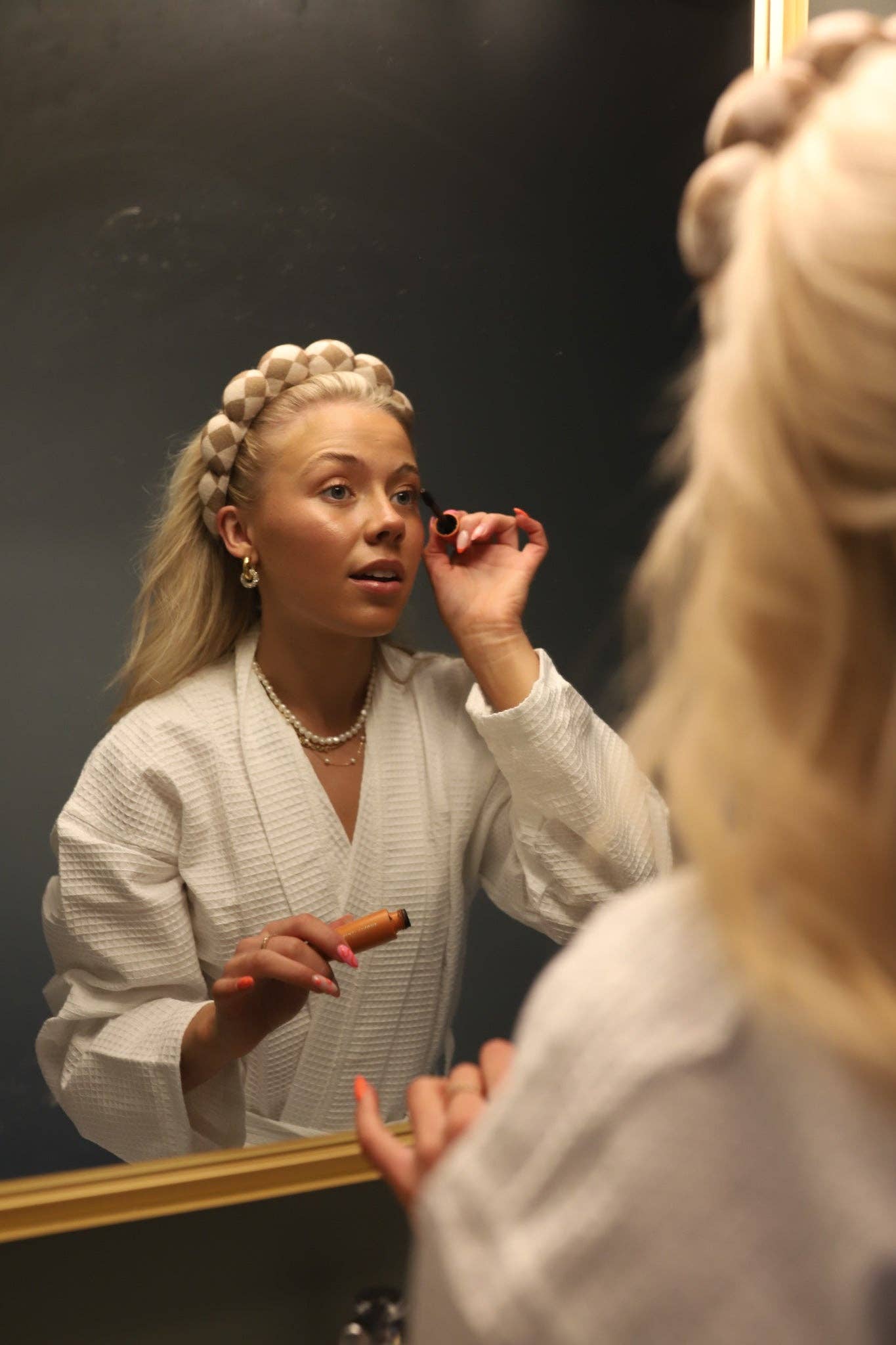 KAXI - Vente Bandeau pour le spa - Ensemble bandeau + bracelet "Get Ready with Me"15