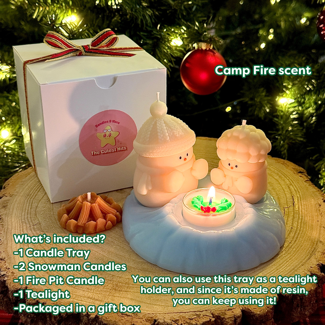 The Cutest Hits – Engroshandel Gavelys – Snemand Lys Gavesæt | Julelys Gave1