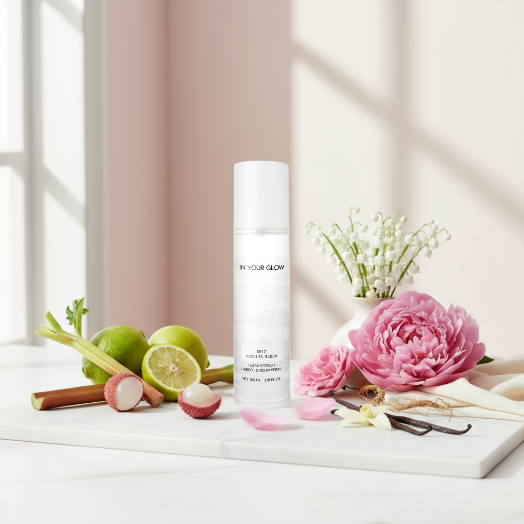 CELEMENT /IN YOUR GLOW - Wholesale Room & Linen Spray - D012 ROSELIA BLOOM (INSPIRED BY DELINA) FABRIC&ROOM SPRAY3