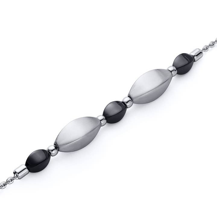 Premium Stainless Steel Charm Bracelet, 7.25 inch for wholesale by Peliani