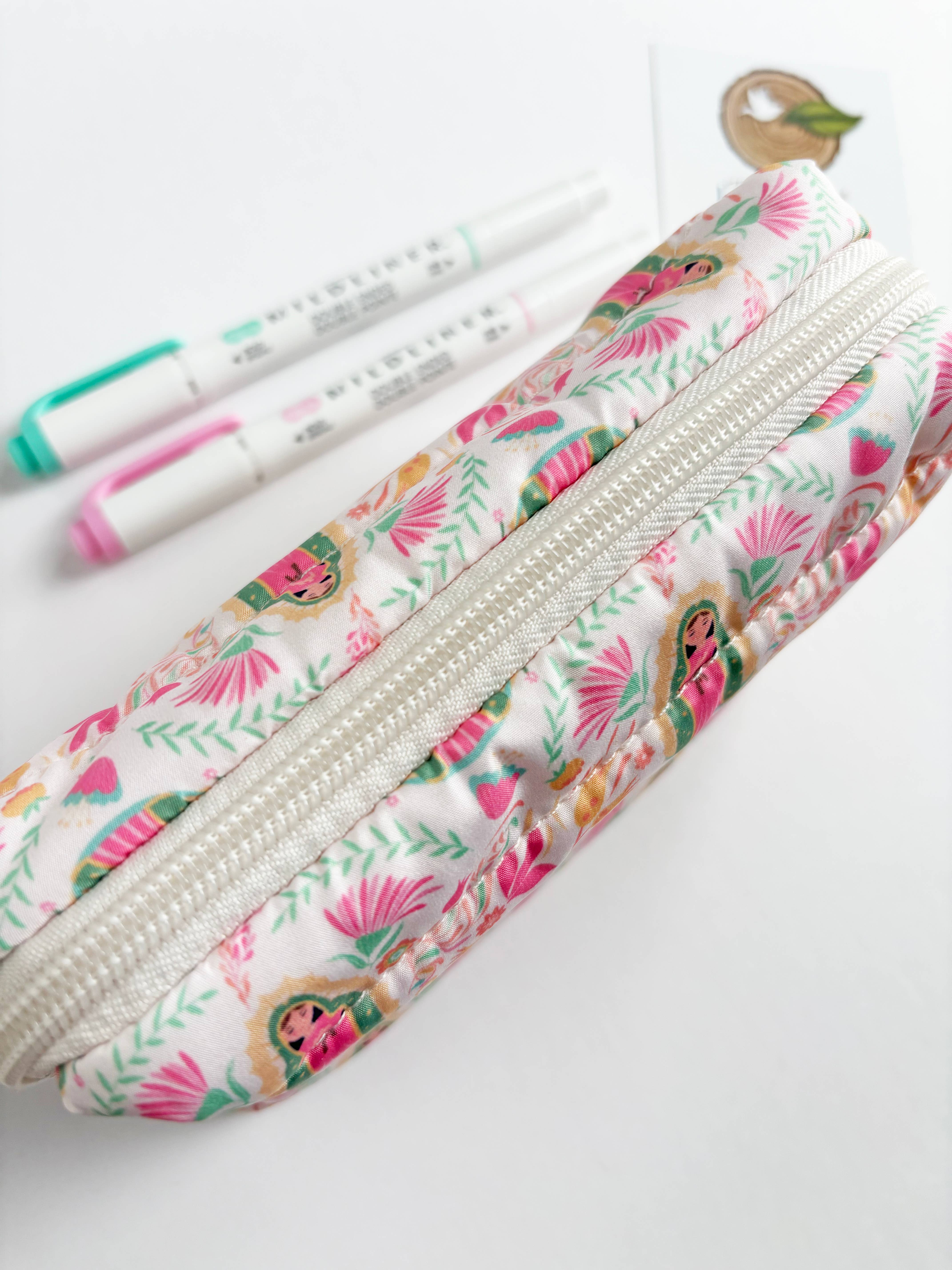 The Stump of Jesse - Wholesale Pouch - Women's - Our Lady of Guadalupe lightweight waterproof puffer pouch3