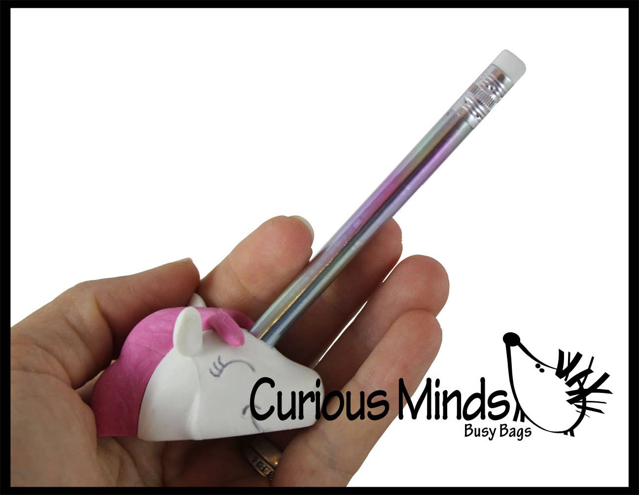 Curious Minds Toys – wholesale Suddgummi – Barn – 1 Unik 3D Unicorn Eraser med Pencil Horn Eraser CUTE4