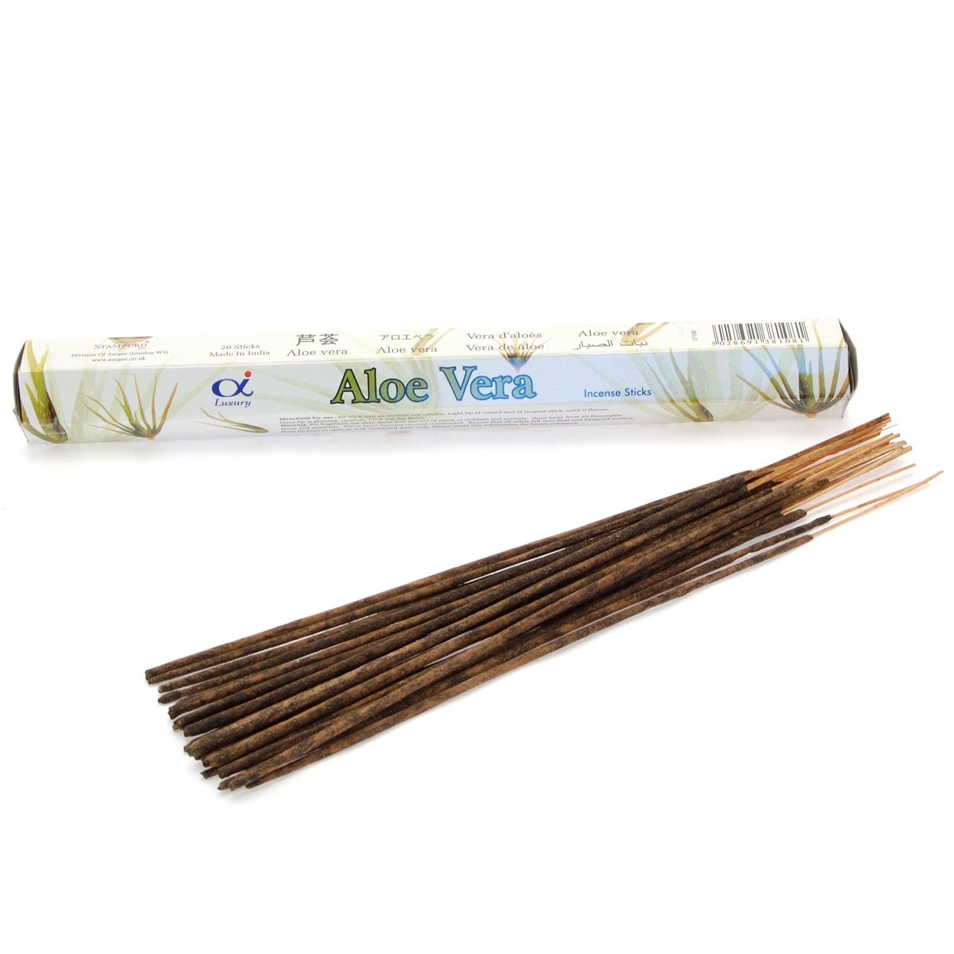 AW Artisan - Wholesale Incense - 6x Stamford Premium Incense - Aloe Vera0