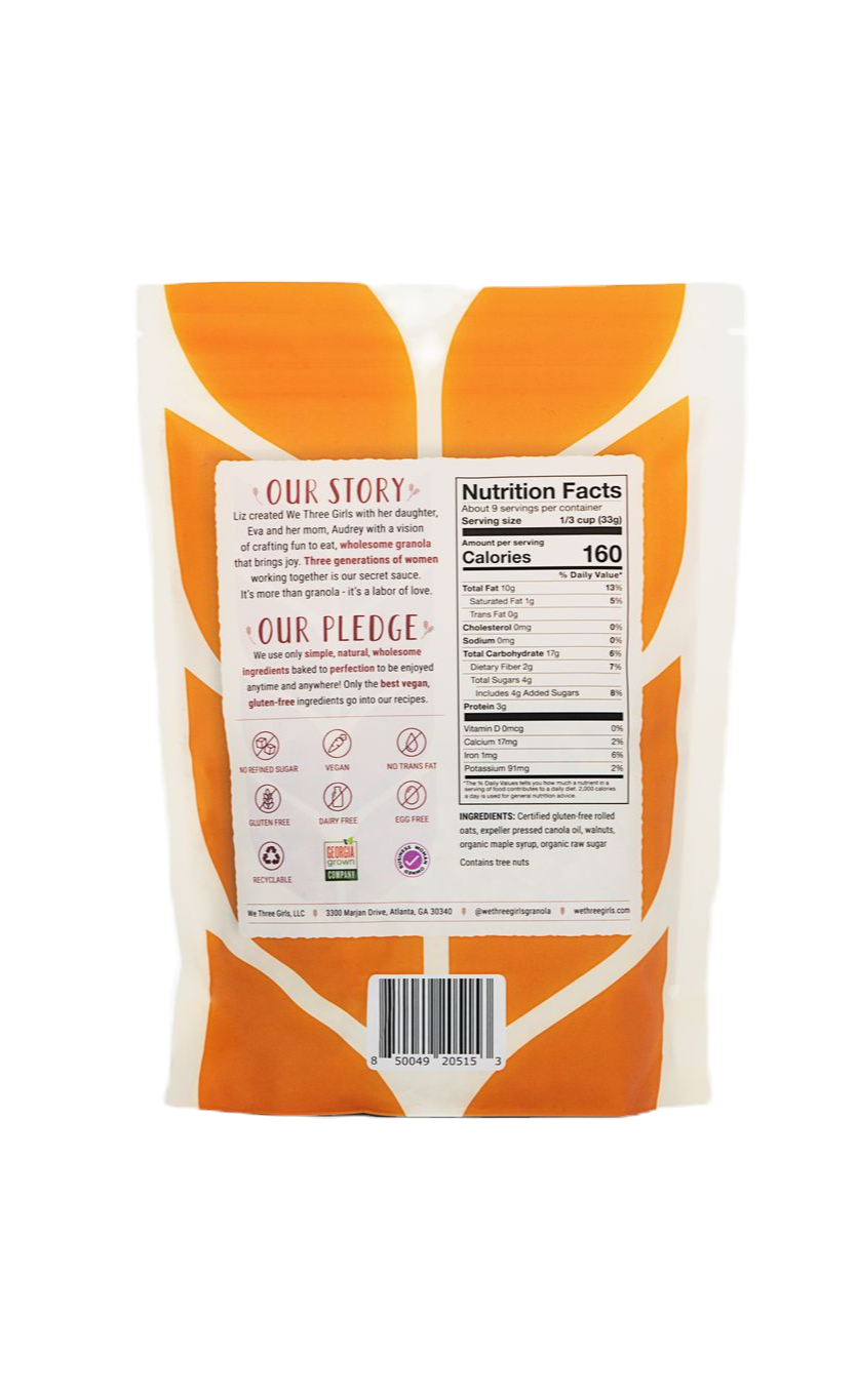 We Three Girls - Wholesale Granola - Maple Walnut1