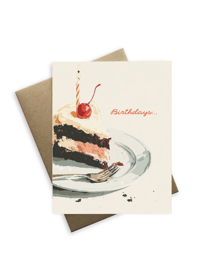 THE DOLCE COLLECTION- Birthday Card, Celebration, Cake for wholesale by Tiramisu Paperie