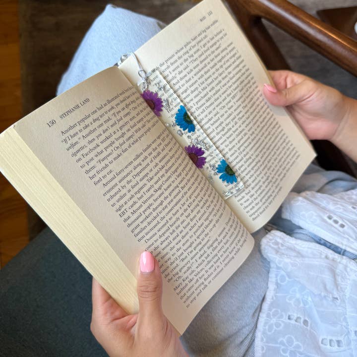 Mia’s Resin Boutique - Wholesale Bookmark - Floral Bookmarks 5.5" - Resin Bookmarks - Page Marker 3