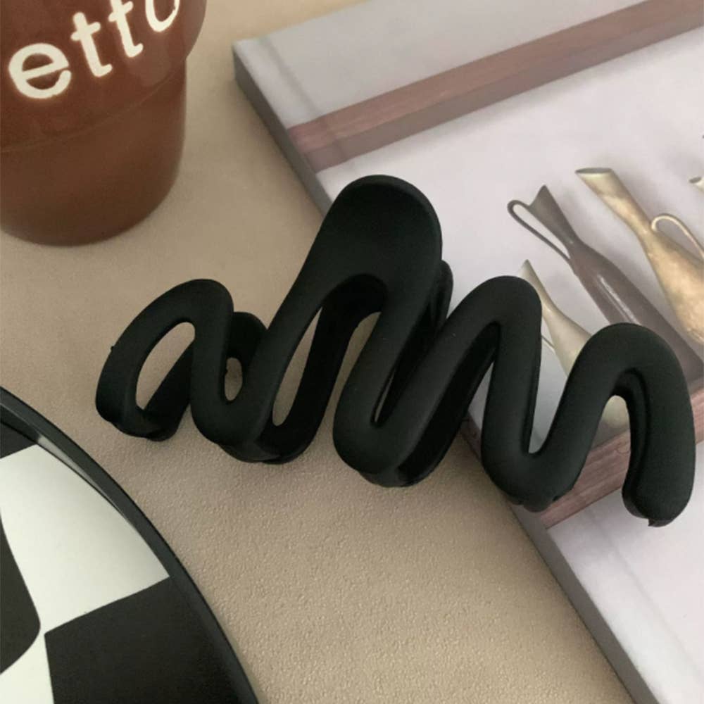 Wholesalesir - Wholesale Hair Clip - Women's - Wavy Large Hair Claw Clips1