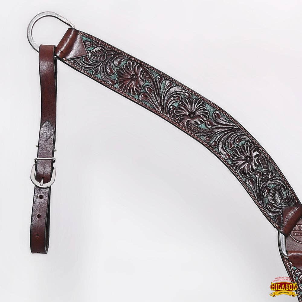 HILASON - Wholesale Horseback Riding Gear - HILASON Western Horse Headstall Breast Collar Set Tack Genuine American Leather | For Horses Headstalls184