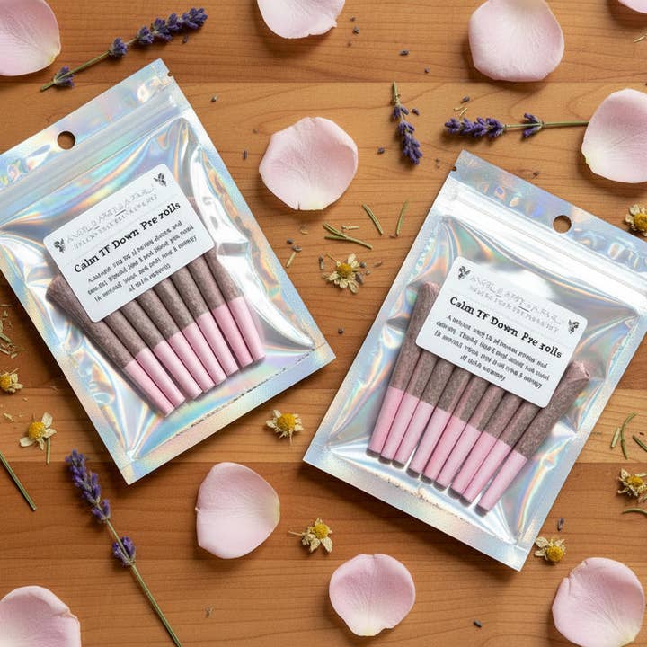 Angels Apoth-a-fairy - Wholesale Meditation Supplies - Calm TF down Pre-rolled pack1