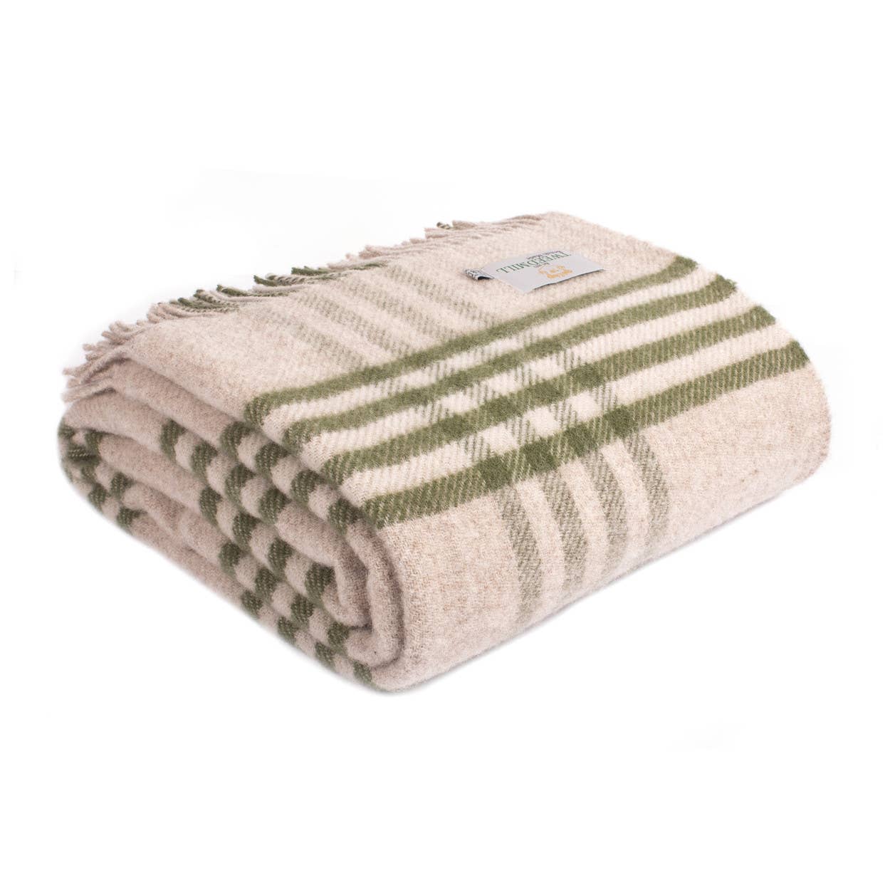 Tweedmill Textiles - Wholesale Throw Blanket - Hex Check Extra Large Pure New Wool Throw 2