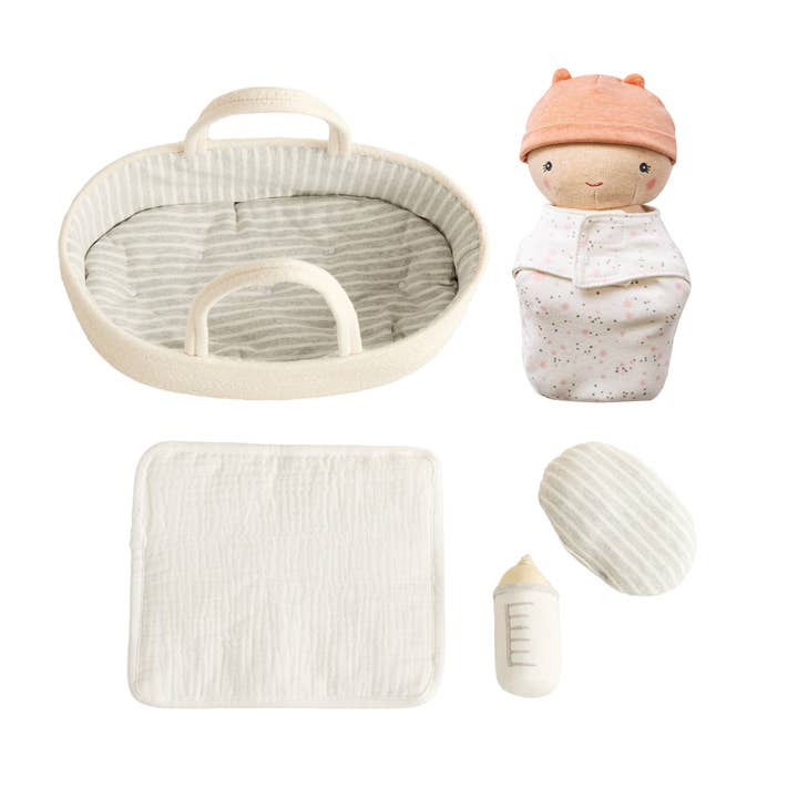 Porta-bonecas e Bolacha Bebé Envolta por atacado de Wonder & Wise by Asweets