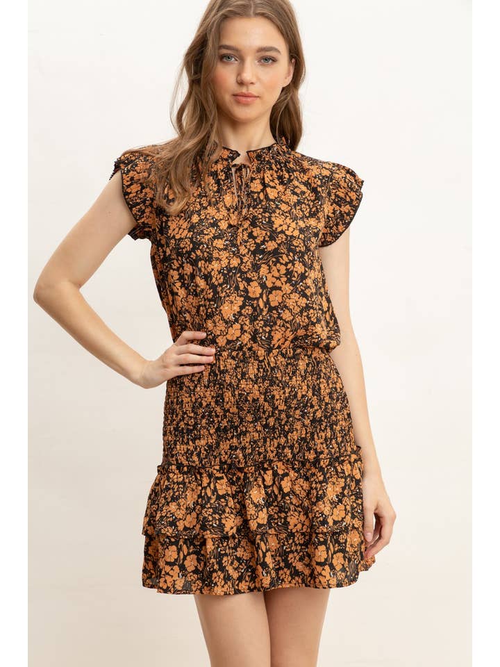 Wholesale 31574-2 Makenna Floral Print Skirt for your store Wholesale 31574-2 Makenna Floral Print Skirt for your store