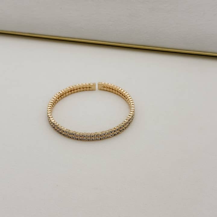 Dubbele CZ-armband voor wholesale door Rand Design