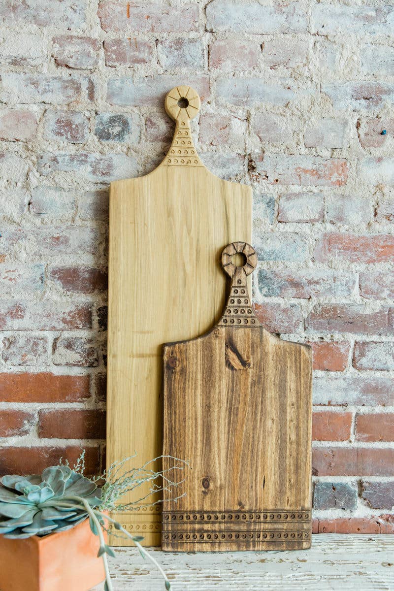 Grace Graffiti – Großhandel Käsebrett – Graviertes Brotbrett Party Dots aus Holz1