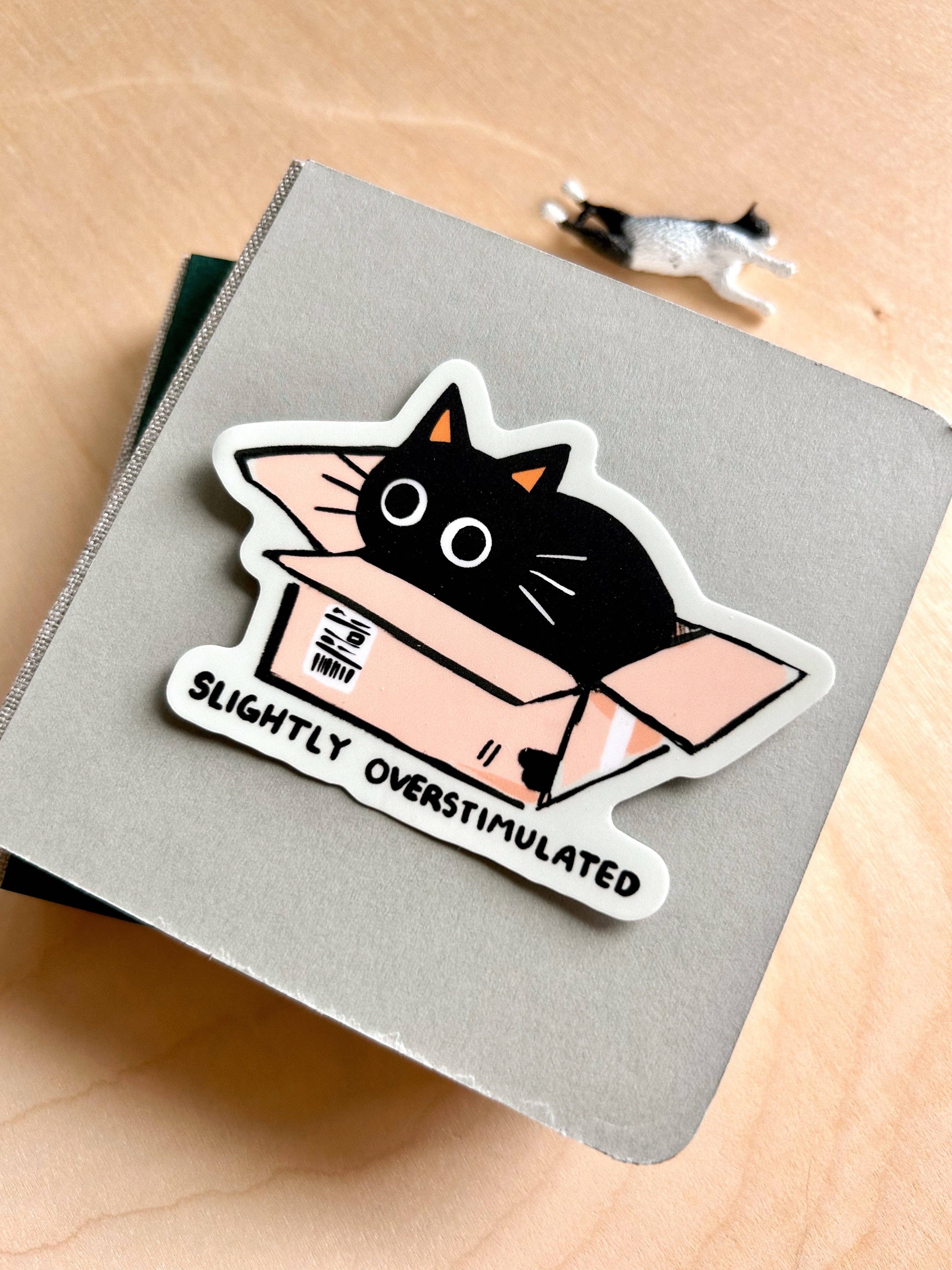 Chocolett - Wholesale Sticker - Slightly Overstimulated Sticker2