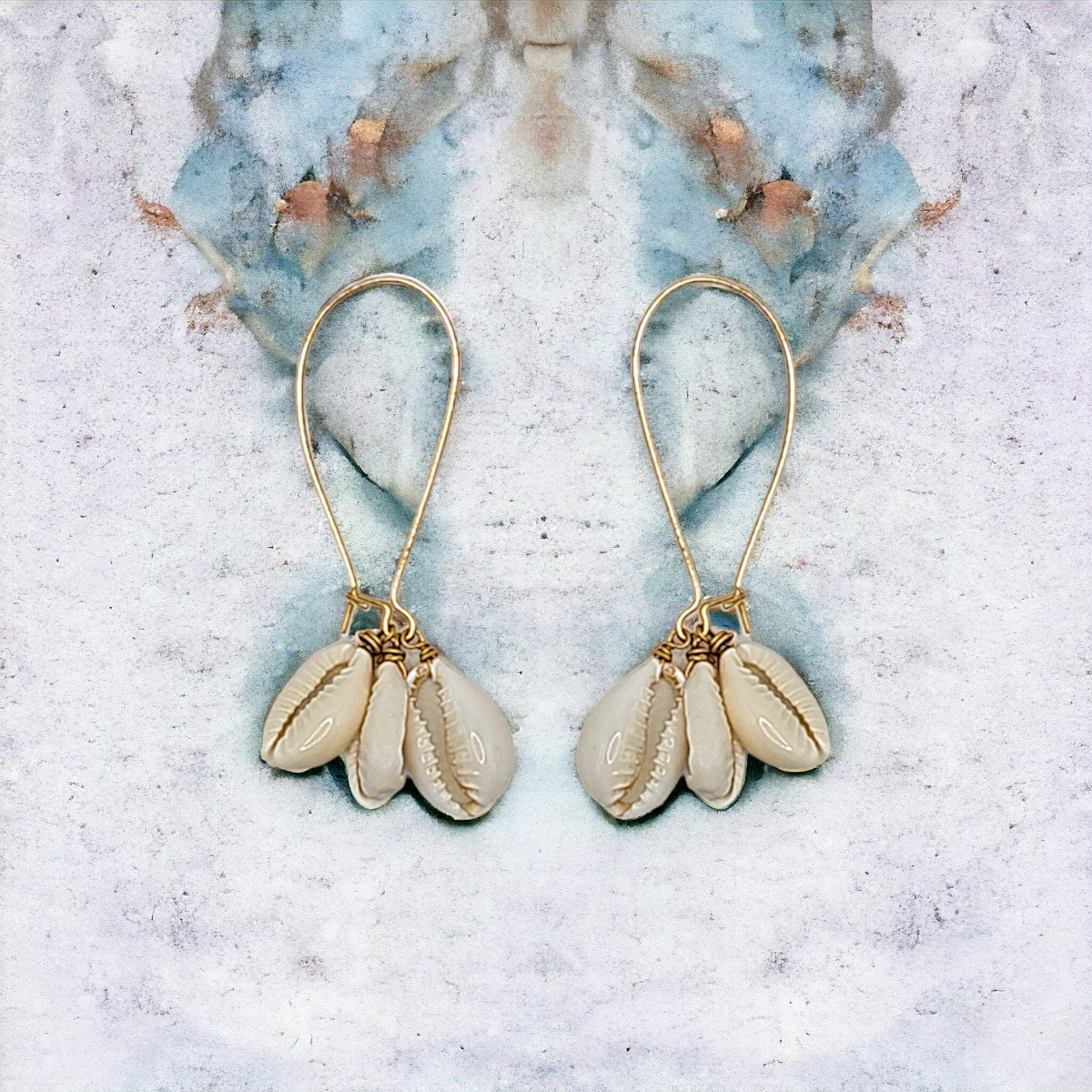 Narratives The Line – Engroshandel Hængeøreringe og creoløreringe – Multi Shell Oval Hook Drop øreringe2