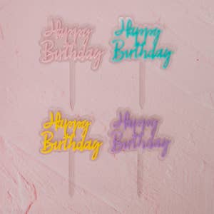 Purchase Wholesale happy birthday ribbon. Free Returns & Net 60 Terms on  Faire