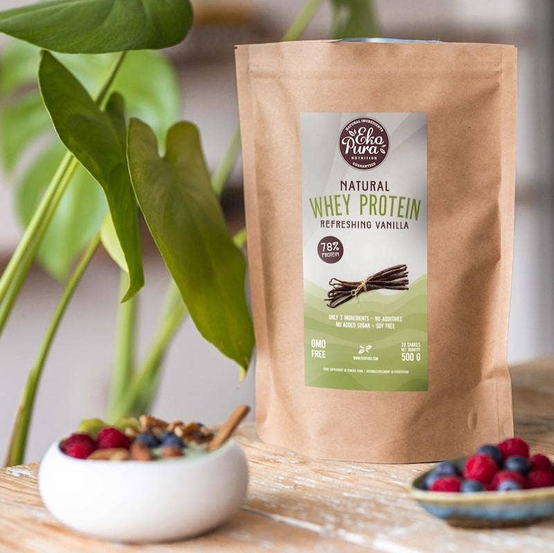 Ekopura Nutrition - Wholesale Protein/Superfood Powder - Whey Protein Vanille1