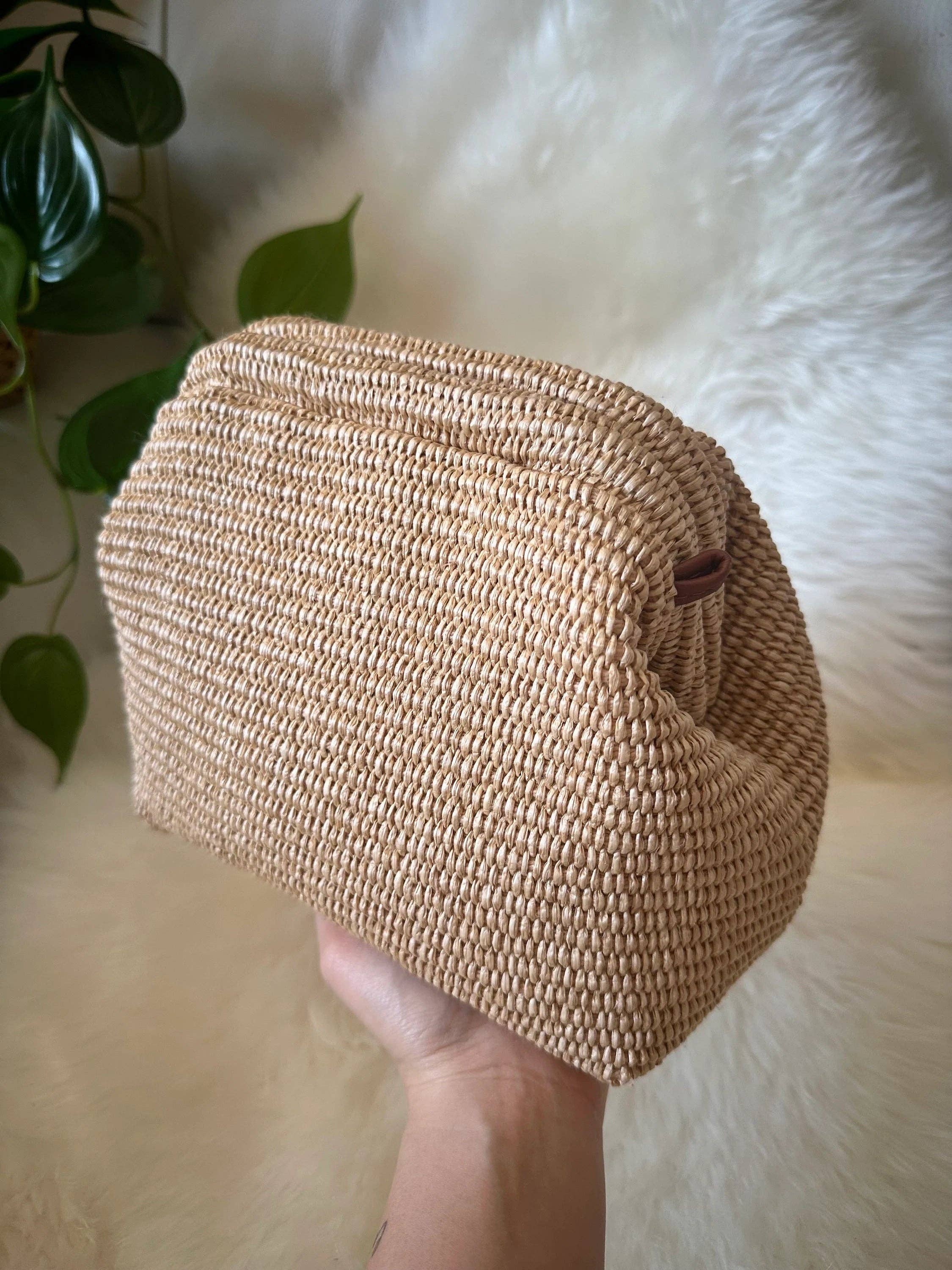 Zhade - Venta al por mayor Bandolera - Mujer - ALOAH rafia - maxi bolso de mano13