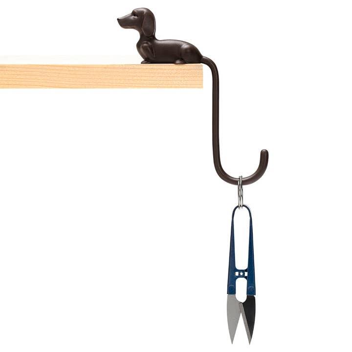 Monkey Business Design USA LLC - Wholesale Wall Hook - Dog Tail Hook For Computer Accessories | Rusty6