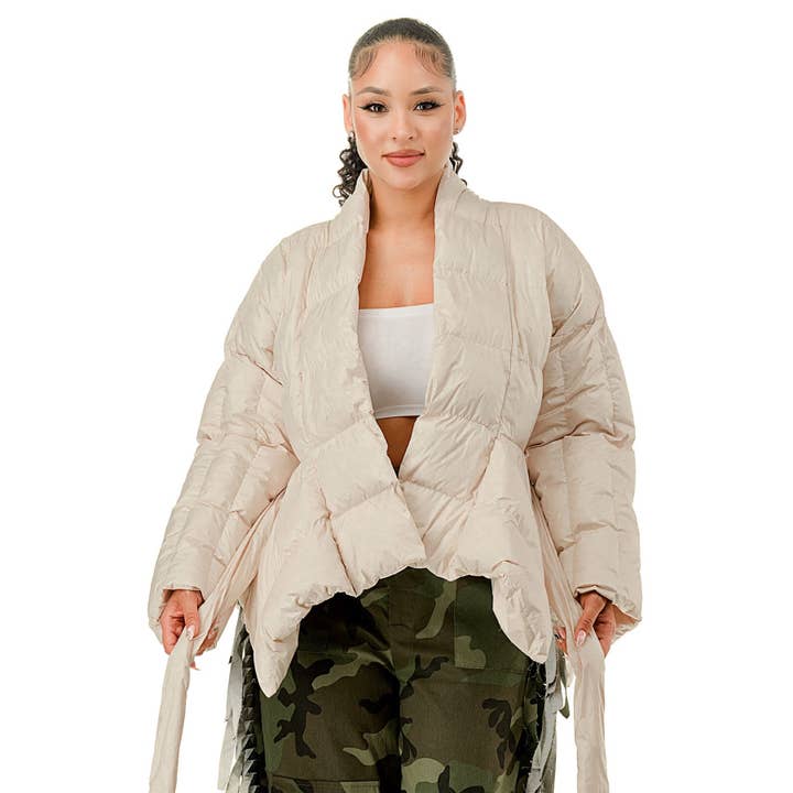 Black Pearl Clothing - Wholesale Jacket - Women's - PUFFER COAT FUSION
JACKET PLUS