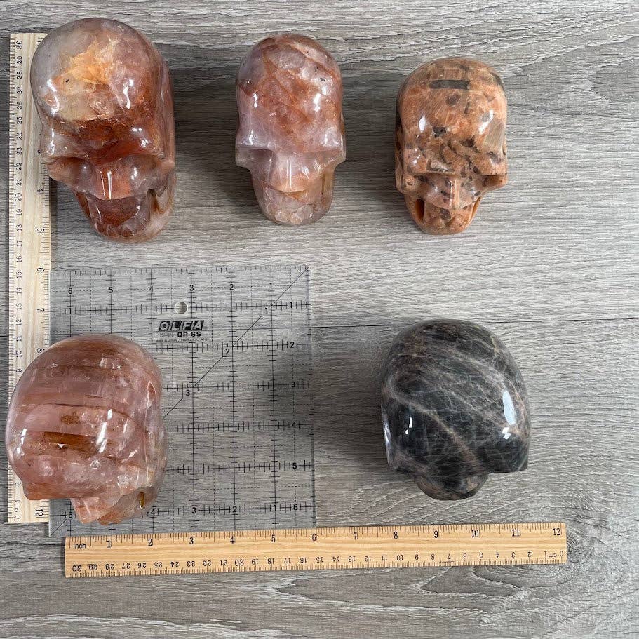 Keystone Crystals - Wholesale Spiritual Stone/Crystal - Assorted Crystal Skulls – Bulk Lot for Gift Shops64