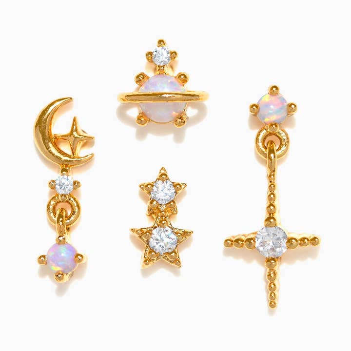 Tællende Stjerner Opal Ørestik Sæt for engroshandel hos Girls Crew