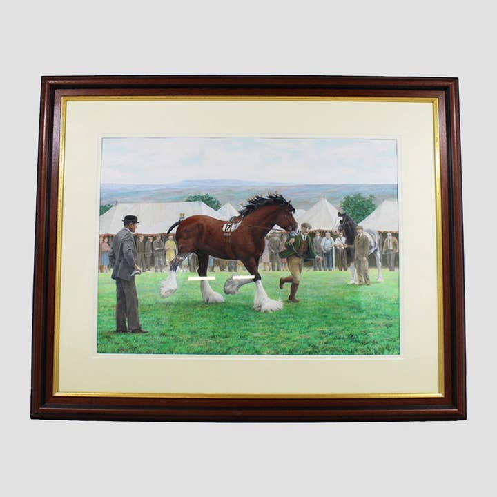 Encadré Original Showday À Darrowby pour la vente par Grays 1922