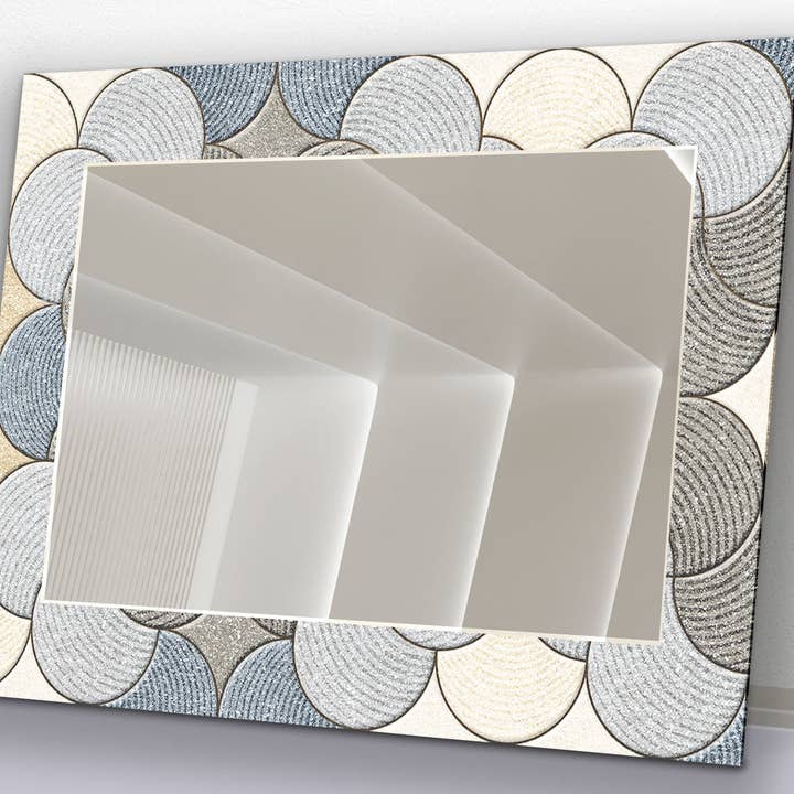 Miroir mural en verre trempé teinté pour la vente par MyPhotostation