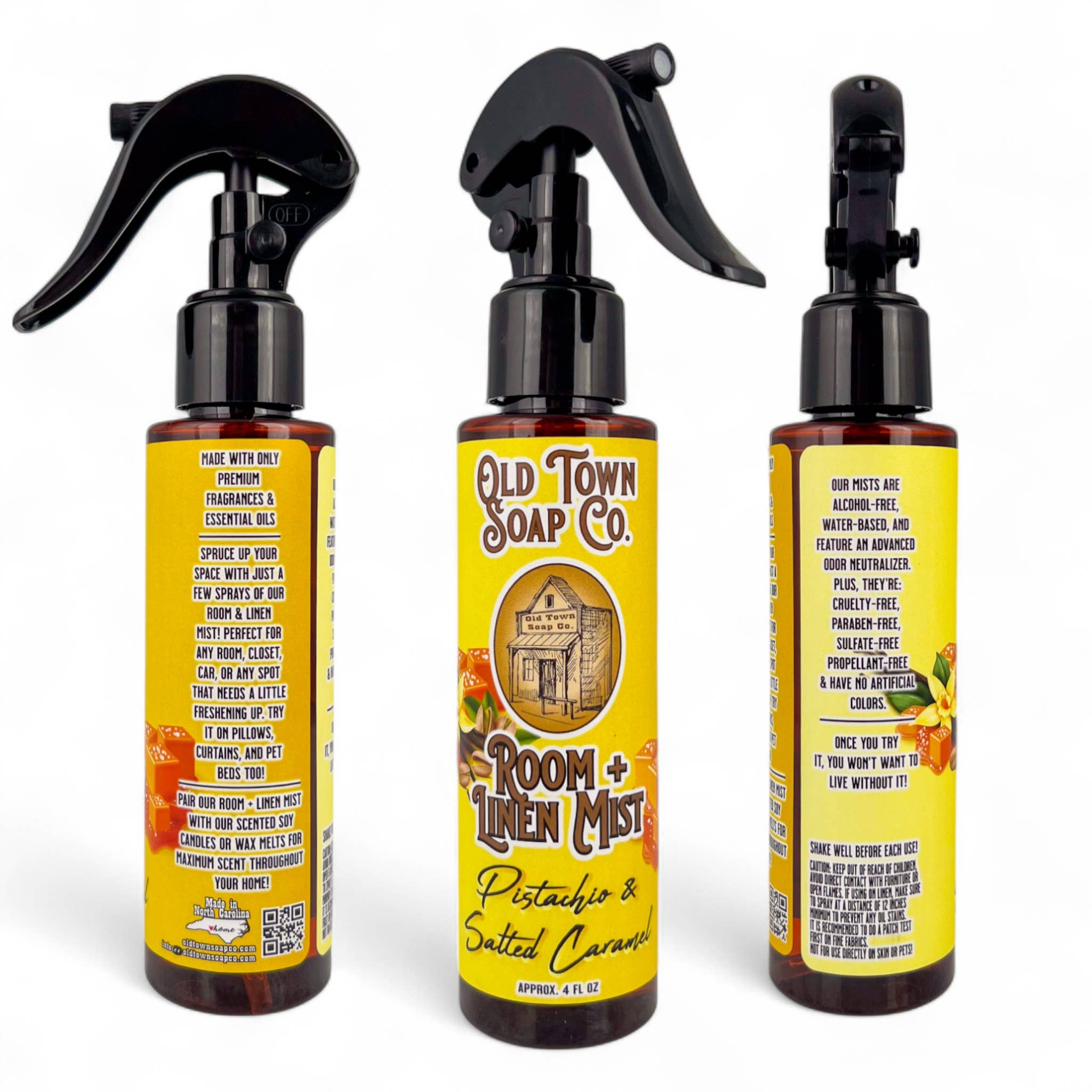 Old Town Soap Co. - Vendita all'ingrosso Spray per tessuti e ambienti - Room + Linen Mist - 14 Fragranze - Rinfresca la tua stanza10