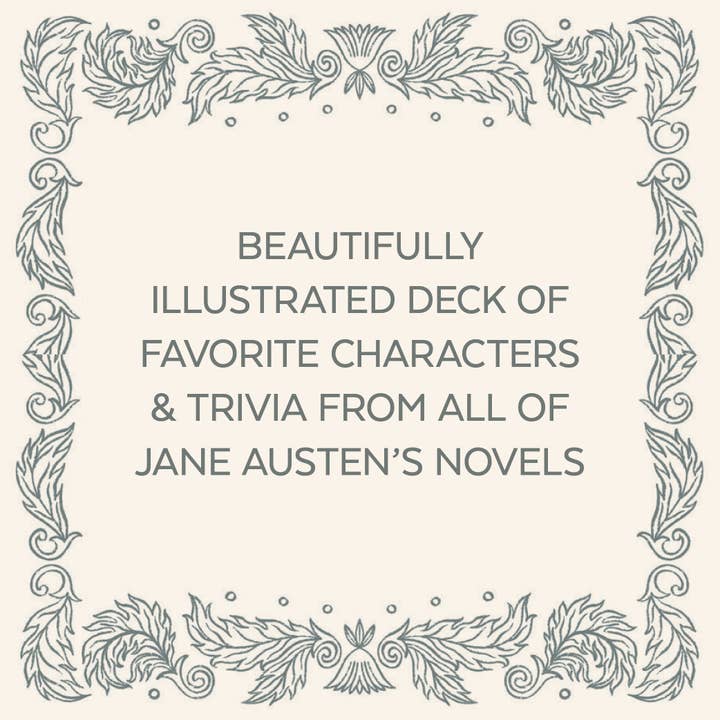 Chronicle Books - Wholesale Card Game - Jane Austen's Dowries and Dalliances: A Literary Card Game8