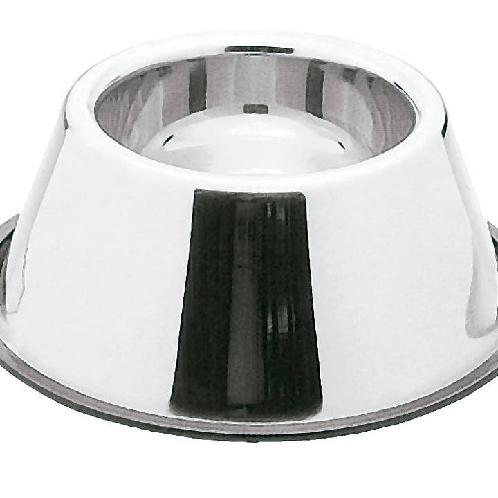 Rutschfester Hundefutterspender aus Edelstahl, 0,9 l, 24 cm für den Großhandel von Nayeco