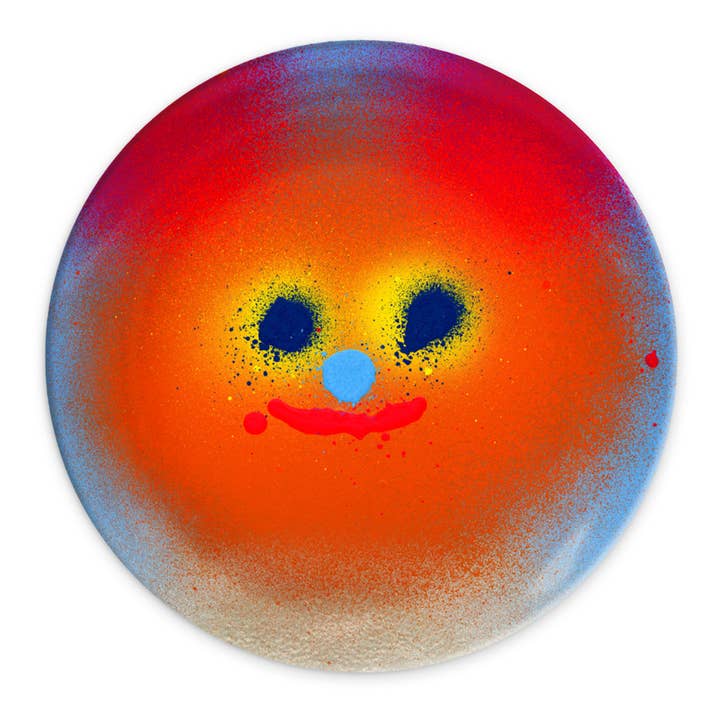 Bowie Melamine Plate x Jon Burgerman for wholesale by Third Drawer Down UK