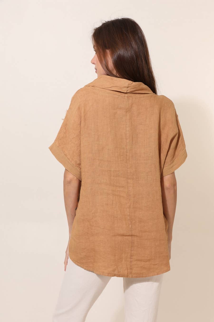 LÉA & LUC – Großhandel Bluse – Damen – 100 % Leinenbluse REF. 462329