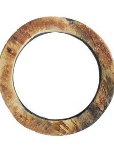 Horn Bangle Natural for wholesale by Haiti Design Co.