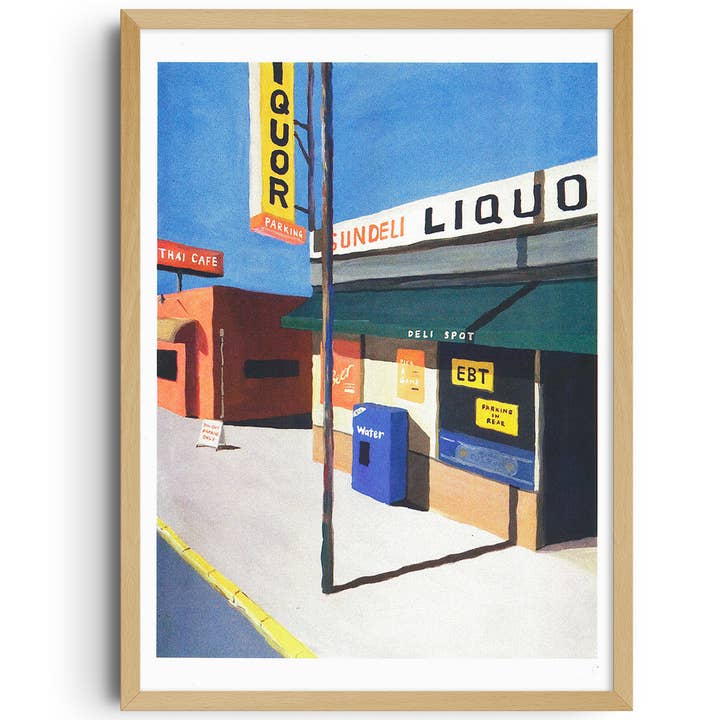 KIBLIND Atelier - Wholesale Poster - A3 poster - Nao Tatsumi - Pacific Coast Highway0