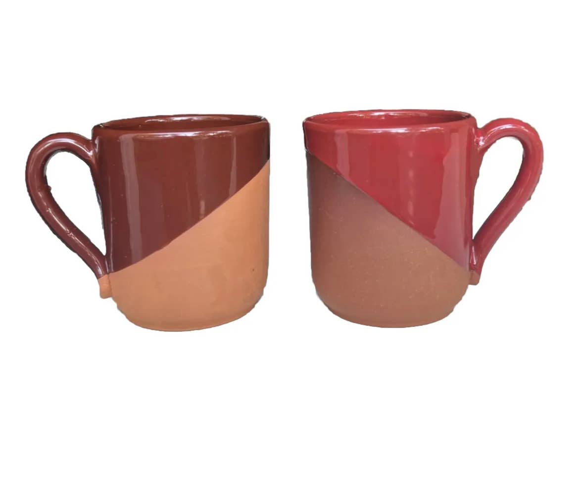 GJE Terracotta - Wholesale Coffee Mug - Terra-cotta Clay Coffee Mug, Rustic Style Drinking Mug1