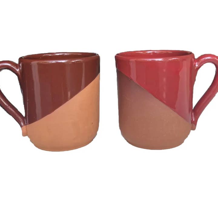 GJE Terracotta - Wholesale Coffee Mug - Terra-cotta Clay Coffee Mug, Rustic Style Drinking Mug1