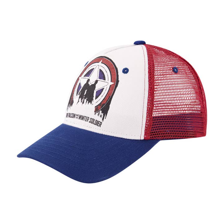 Marvel Falcon And Winter Solider Uncle Trucker Baseball Cap,Multi for wholesale by Concept One