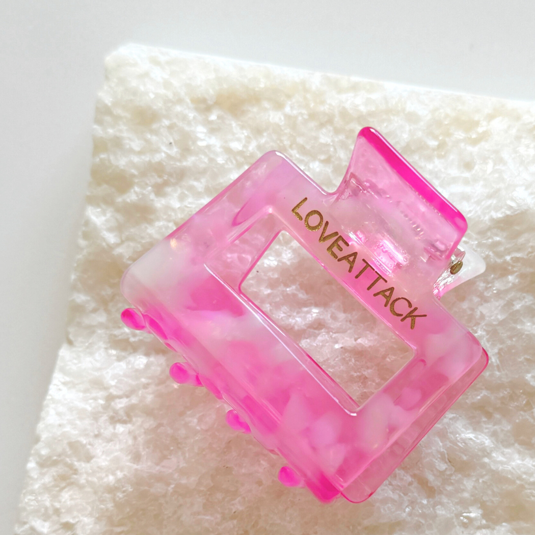 Love Attack – wholesale Hair clip – Women’s – Raya Shimmer Cellulose Acetate Hair Claw Clips10