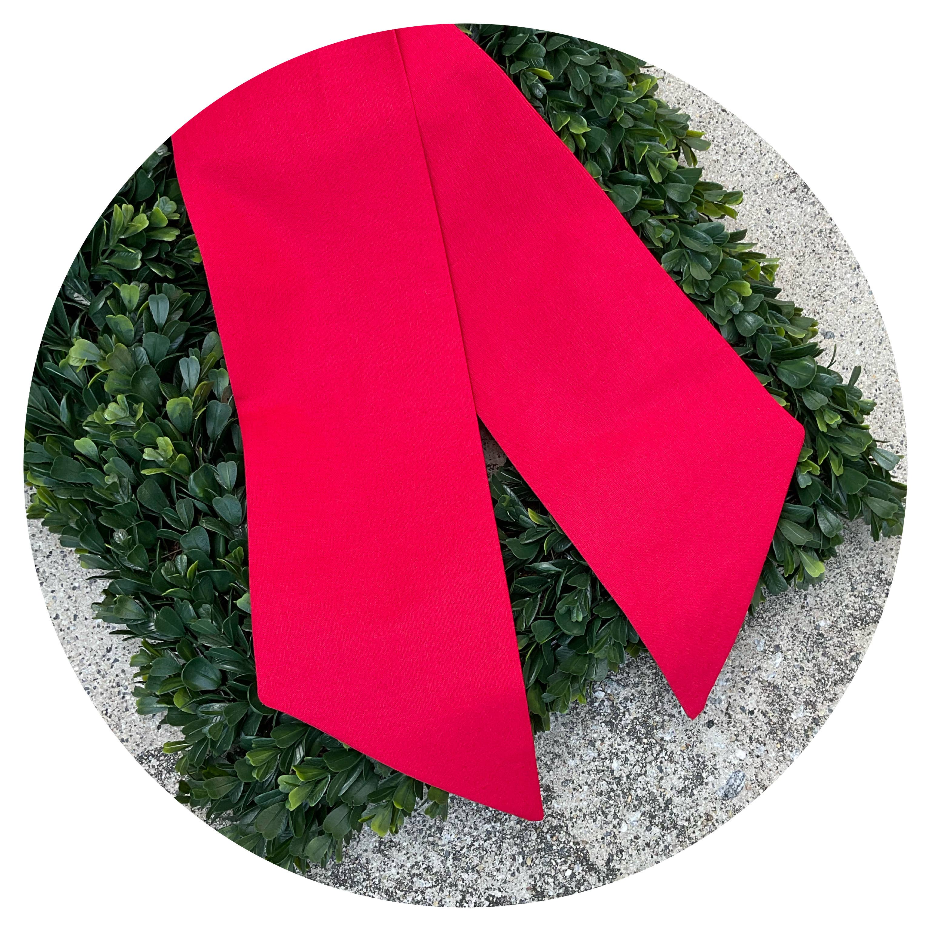 THE ROYALTY COLLECTION - Wholesale Wreath - Linen Blend Sashes25
