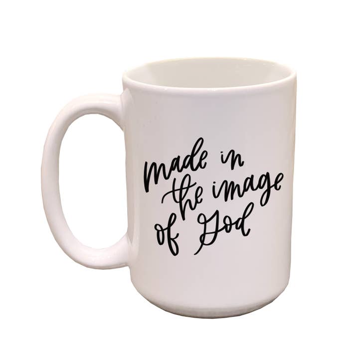 Christian coffee mug | Made in the image of God for wholesale by swaygirls