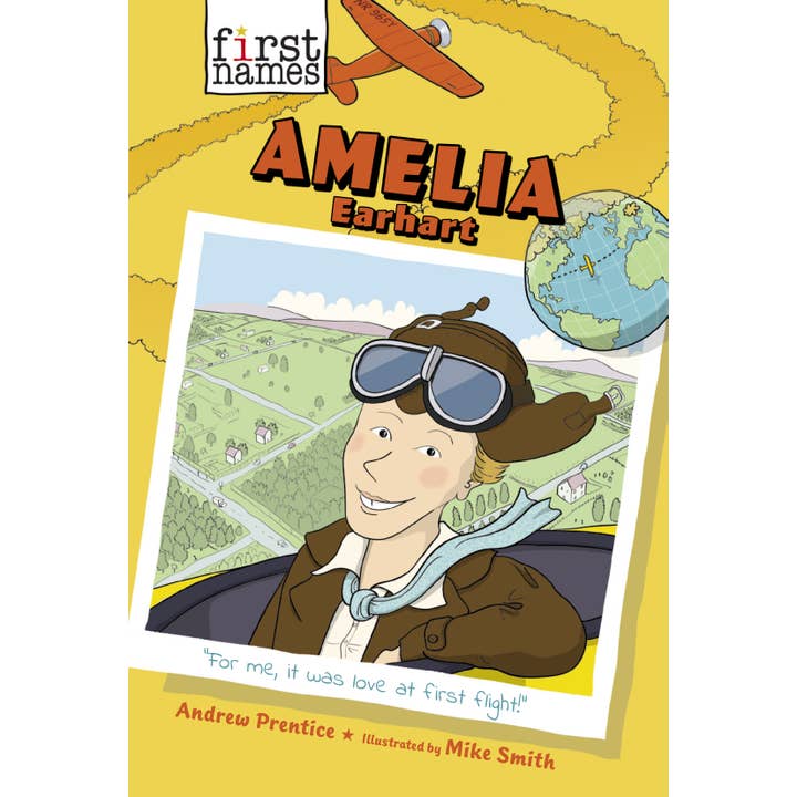Abrams - Wholesale Middle Grade Book (9-12) - Amelia Earhart (The First Names Series)
