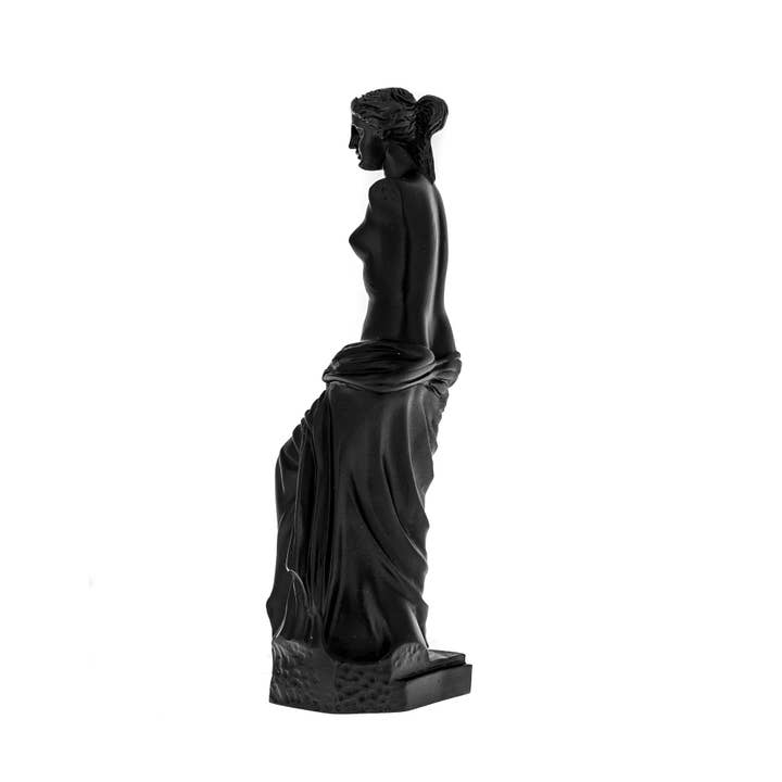 ARTIA LTD – Engroshandel Skulptur – Afrodite af Milos eller Venus de Milo Statue, 23cm Sort Farve