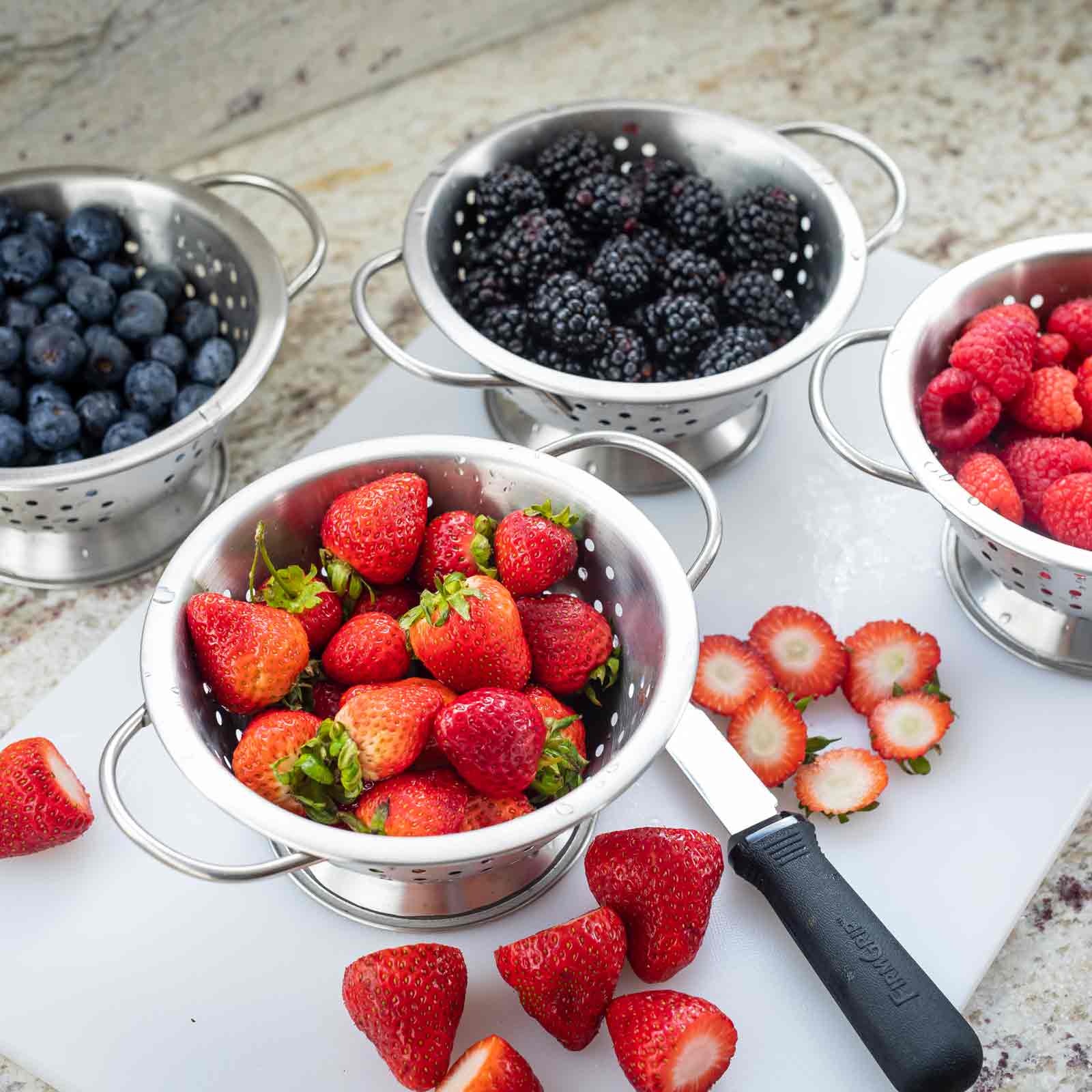 TableCraft Products Company - Wholesale Colander - 3/4 Qt Mini Colander Stainless Steel5