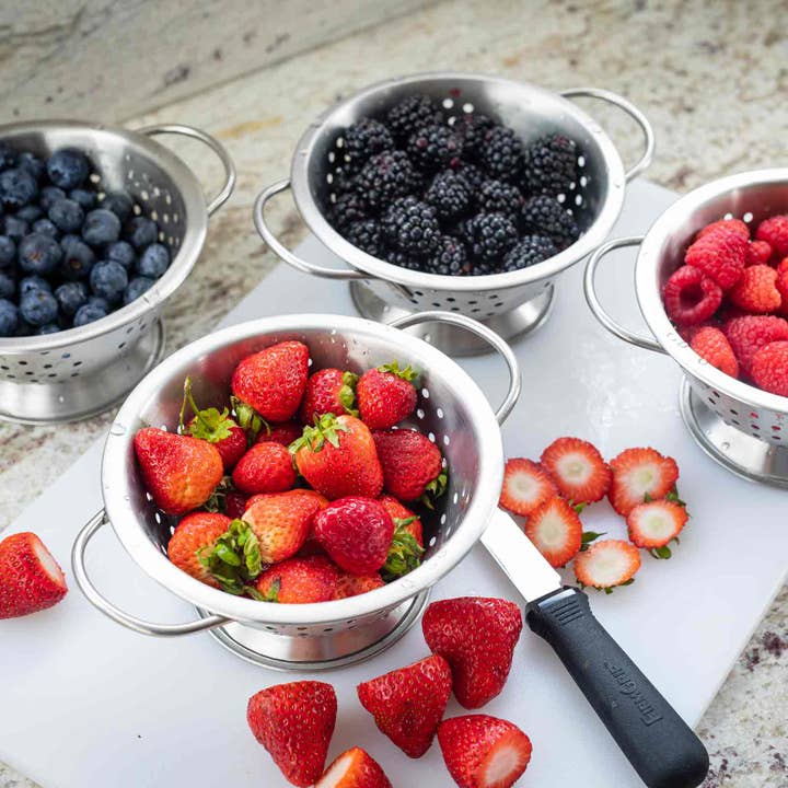 TableCraft Products Company - Wholesale Colander - 3/4 Qt Mini Colander Stainless Steel5