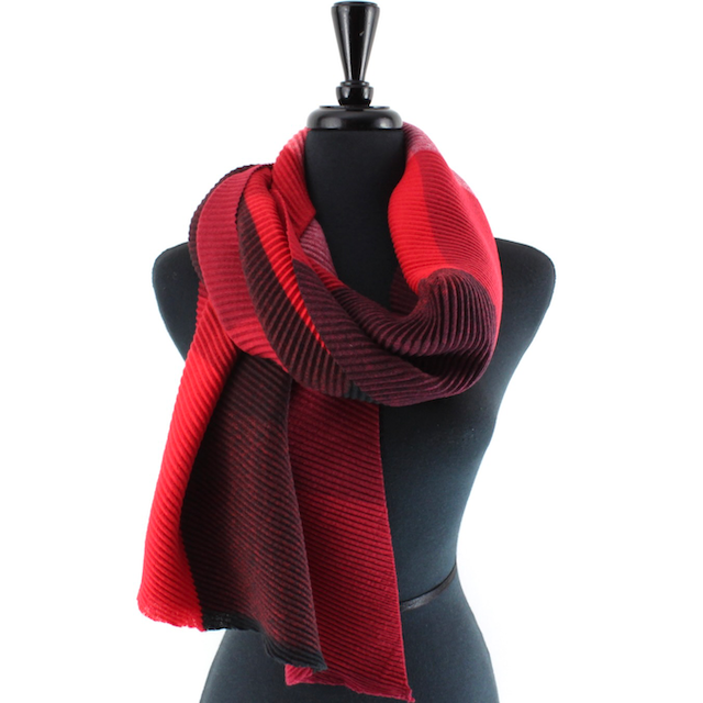 Pretty Persuasions - Wholesale Scarf - Women's - S24124 Merrymaking Pleated Scarf18