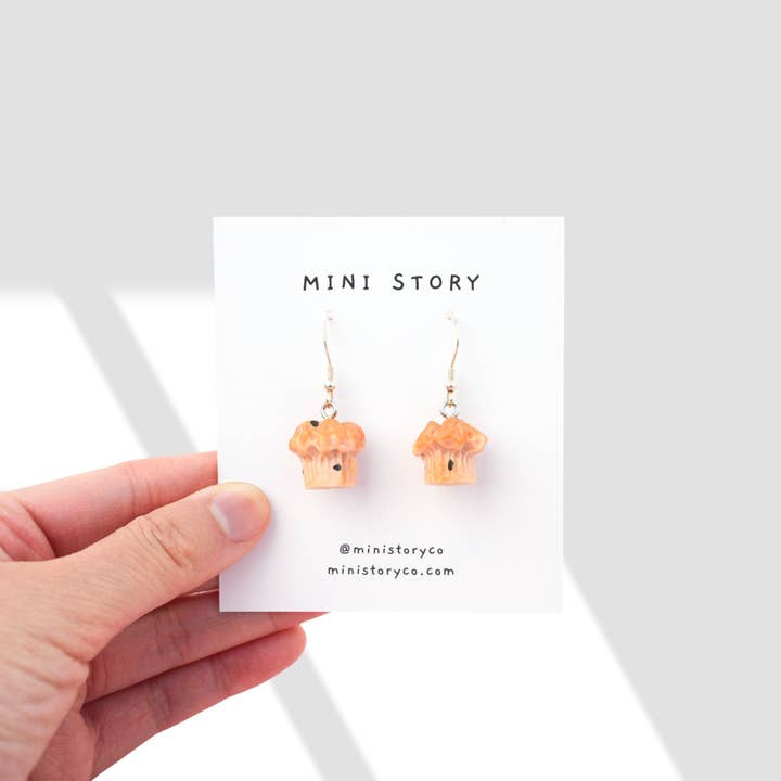 Muffin Oorbellen voor wholesale door Mini Story Co